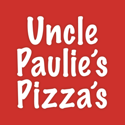 Uncle Paulies Pizza logo.